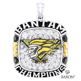 Triboro Titans Hockey 2025 Championship Ring Top Pendant - Design 4.2