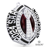 Trinity University Football 2024 Championship Ring Top Pendant - Design 1.2