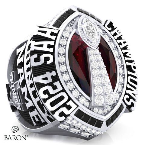 Trinity University Football 2024 Championship Ring - Design 1.1