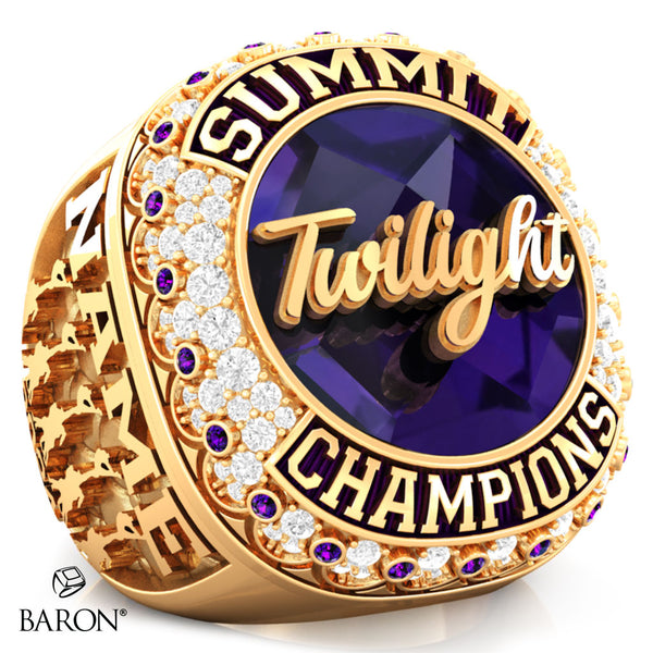 Twilight Cheer CF Summit 2024 Championship Ring - Design 4.2