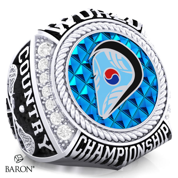 U-20 World Lacrosse 2025 Championship Ring - Design 1.6