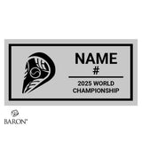 U-20 World Lacrosse 2025 Championship Black LED Ring Box