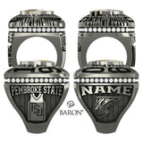 UNC Pembroke Mens Basketball 1990 Championship Ring - Design 1.3