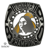 UNC Pembroke Mens Basketball 1990 Championship Ring - Design 1.3