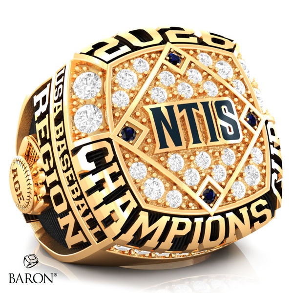 USA Baseball NTIS Champions Cup 2026 Championship Ring - Design 1.1