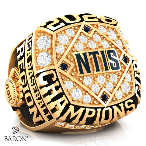 USA Baseball NTIS Champions Cup 2026 Championship Ring - Design 1.1