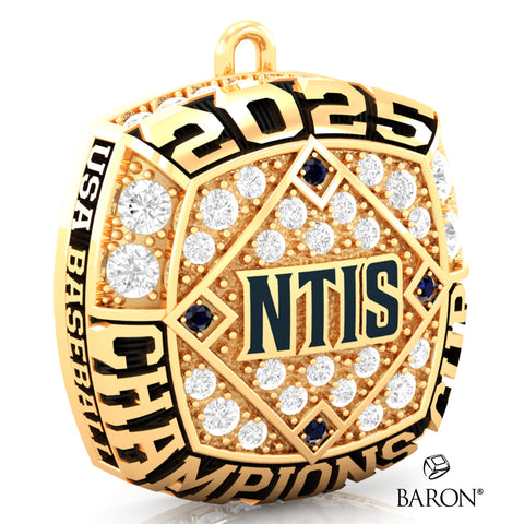 USA Baseball NTIS Champions Cup 2025 Championship Ring Top Pendant - Design 1.3