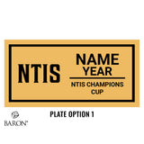 USA Baseball NTIS Champions Cup 2025 Championship Black Standard Window Ring Box