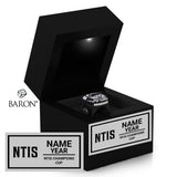 USA Baseball NTIS Champions Cup 2025 Championship Black LED Ring Box