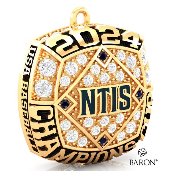 USA Baseball NTIS Champions Cup 2024 Championship Ring Top Pendant - Design 1.23