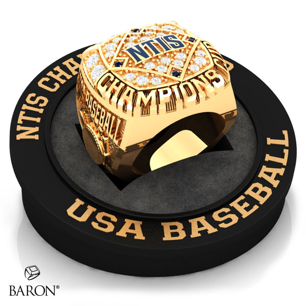 USA Baseball NTIS Champions Cup Replica Ring - Design 1.12