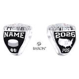 USA Hockey Adult Men's National Championships 2026 Commemorative Ring - Design 1.1
