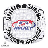 USA Hockey Adult Men's National Championships 2026 Commemorative Ring - Design 1.1