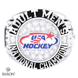 USA Hockey Adult Men's National Champion 2026 Championship Ring - Design 2.2