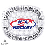 USA Hockey Pond Hockey Championship 2026 Commemorative Ring - Design 1.3