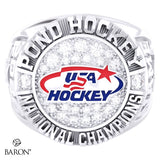 USA Hockey Pond Hockey Championship 2026 Championship Ring - Design 2.3