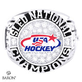 USA Hockey Sled National Championship 2026 Championship Ring - Design 2.1