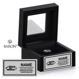 USA Hockey Warrior National Championship 2026 Black Window Ring Box
