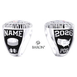 USA Hockey Warrior National Championship 2026 Commemorative Ring - Design 1.2