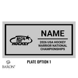 USA Hockey Warrior National Championship 2026 Black LED Ring Box