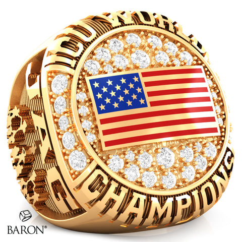 USA Junior All Girl Cheer 2024 Championship Ring - Design 2.3