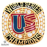 US Nationals South Plains Baseball 2025 Championship Ring - Design 1.1