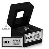 Ultimate Long Drive Championship Black Window Ring Box