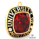 University of Montana Alumni Ring Top Pendant - Design 7.10