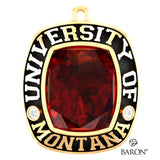 University of Montana Alumni Ring Top Pendant - Design 7.10
