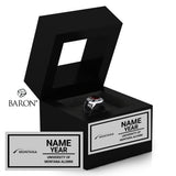 University of Montana Alumni Black Window Ring Box