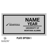 University of Montana Alumni Black Standard Window Ring Box