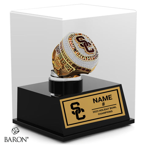 University of Southern California Football 2023 Championship Display Case