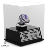 University of St. Thomas Lacrosse 2025 Championship Display Case