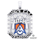 Utah Archers Fan 2024 Championship Ring Top Pendant - Design 1.5