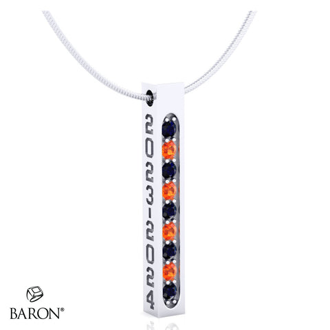 Utah Archers Fan 2024 Championship Bar Necklace - Design 3.3
