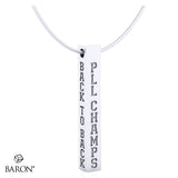 Utah Archers Fan 2024 Championship Bar Necklace - Design 3.3