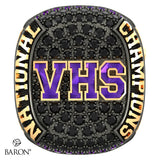 Valencia High School Cheer 2025 Championship Ring - Design 1.1