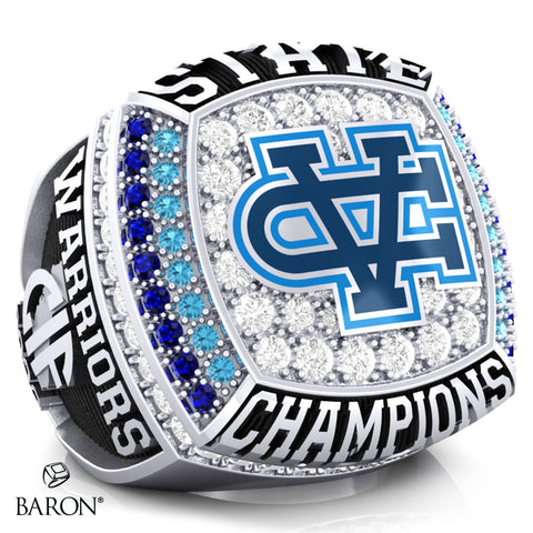 Valley Christian Girls Volleyball 2023 Championship Ring - Design 2.3