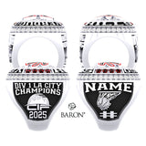 Verdugo Hills Girls Basketball 2025 Championship Ring - Design 5.2