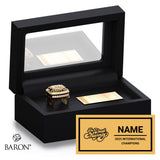 Vocal Majority Band 2025 Championship Black Standard Window Ring Box