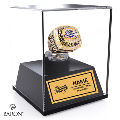 Vocal Majority Band 2025 Championship Display Case