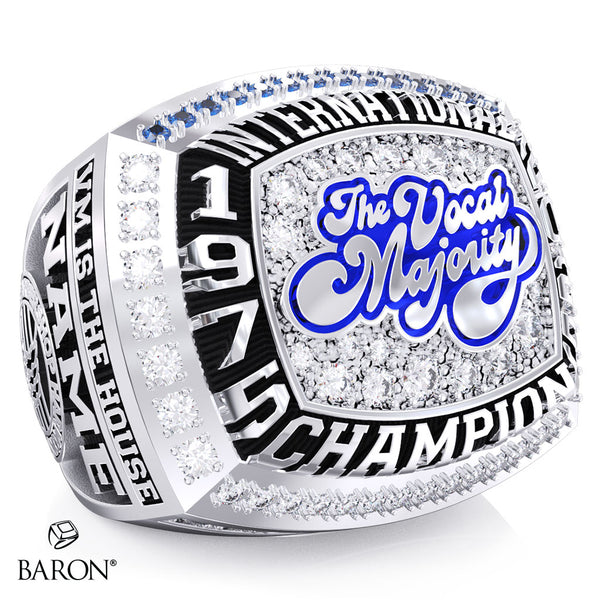Vocal Majority Band 2025 Championship Ring - Design 1.5