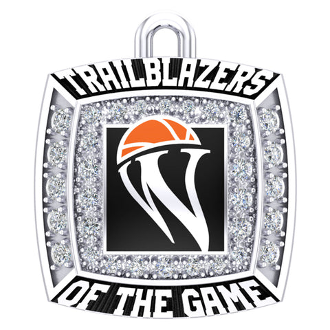 Women's Basketball Hall of Fame Trailblazers - Ring Top Pendant - Design 5.1