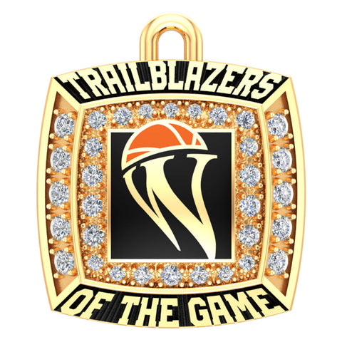 Women's Basketball Hall of Fame Trailblazers - Ring Top Pendant - Design 5.2