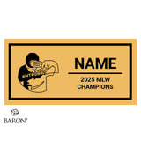 WTBD 2025 Championship Black Standard Window Ring Box