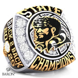 Western Christian High School Boys Basketball 2025 Championship Ring - Design 4.2