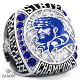 Western Christian High School Boys Basketball 2024 Championship Ring - Design 5.3