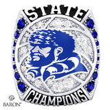 Western Christian High School Boys Basketball 2024 Championship Ring - Design 5.3