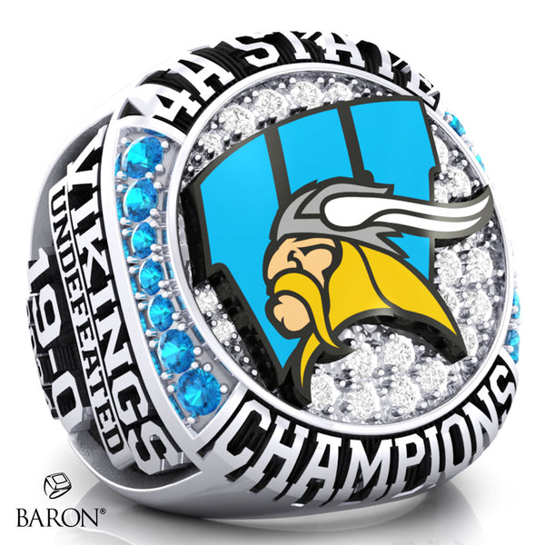 Whitman High School Wrestling 2024 Championship Ring - Design 1.1 *BALANCE*