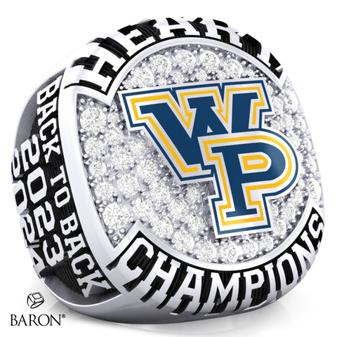 William Penn University Mens Lacrosse 2024 Championship Ring - Design 1.1